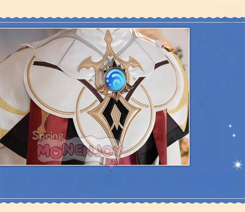 Monenjoy 原神 ダリア コスプレ衣装 Dahlia　帽子付 金属製パーツ　イベントGS1419 - Monenjoy