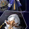 Monenjoy　原神 ローエン コスプレ 衣装  3Dプリント樹脂パーツ 氷元素 騎士団副隊長 イベント向け高品質 Monenjoy