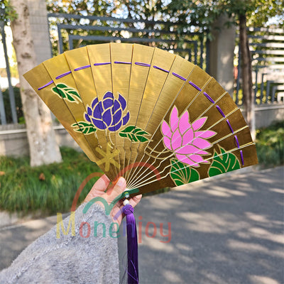 Monenjoy 鬼滅の刃  童磨 扇子 25cm コスプレ道具　武器モデル　どうま きめつのやいば  cosplay