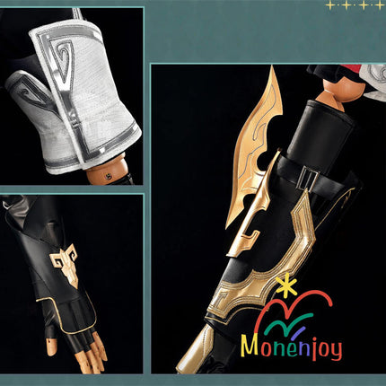 Monenjoy　崩壊スターレイル　丹恒騰荒　コスプレ衣装　龍尻尾付　手甲＋角贈り　とうこう　コスチューム　イベント　
