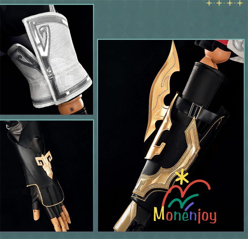 Monenjoy　崩壊スターレイル　丹恒騰荒　コスプレ衣装　龍尻尾付　手甲＋角贈り　とうこう　コスチューム　イベント　