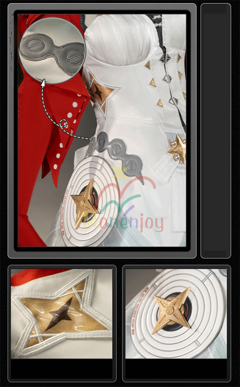 納品　Monenjoy ゼンレスゾーンゼロ アストラ・ヤオ  洋服　コスプレ衣装 　髪飾り付　コスチューム ZenlessZoneZero cosplay　GS1395