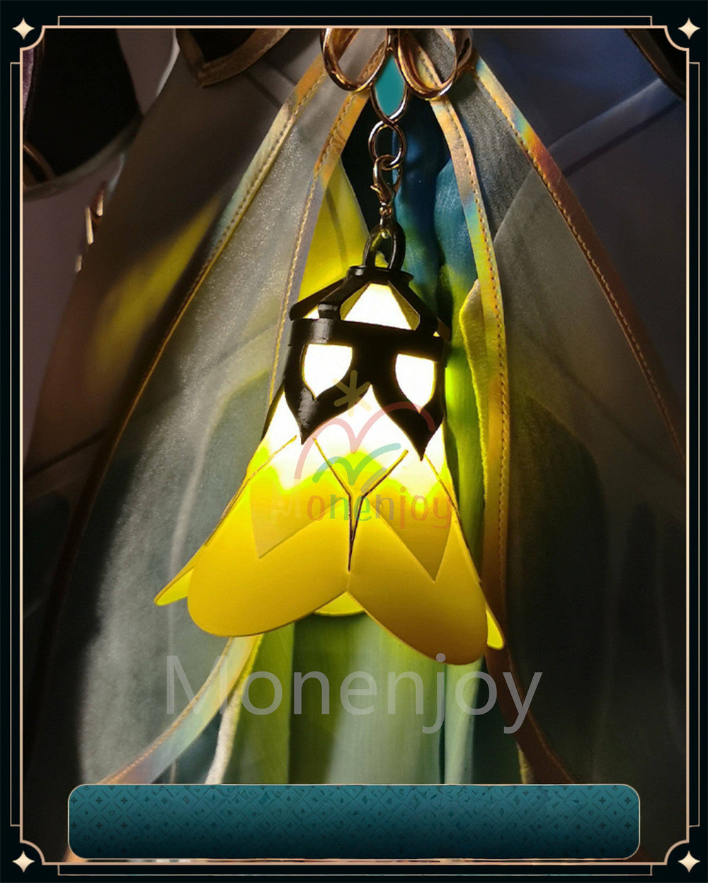 Monenjoy　崩壊スターレイル ホタル 　コスプレ衣装　Firefly 金属製パーツ　発光飾付　コスチューム　ドレス　フルセット MONENJOY