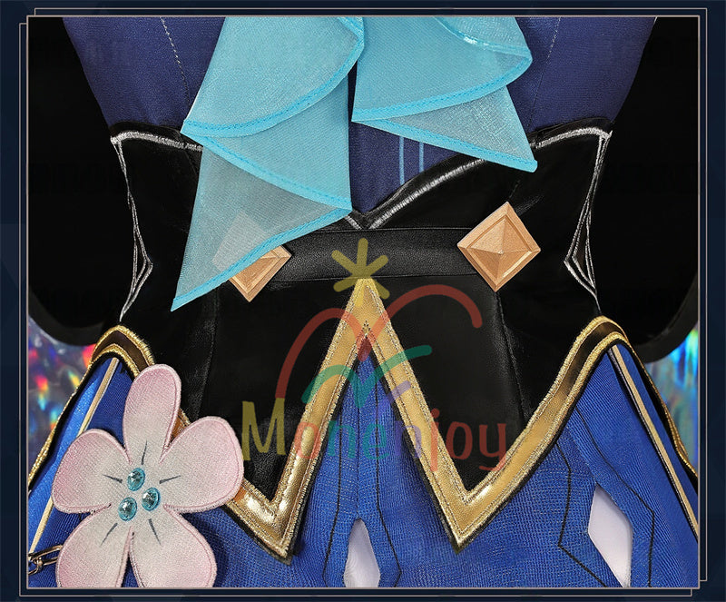 Monenjoy　崩壊スターレイル　ケリュドラ　コスプレ衣装　王冠＋翼付　イベント　ドレス　Cerydra　オクヘイマ　おもちゃ　