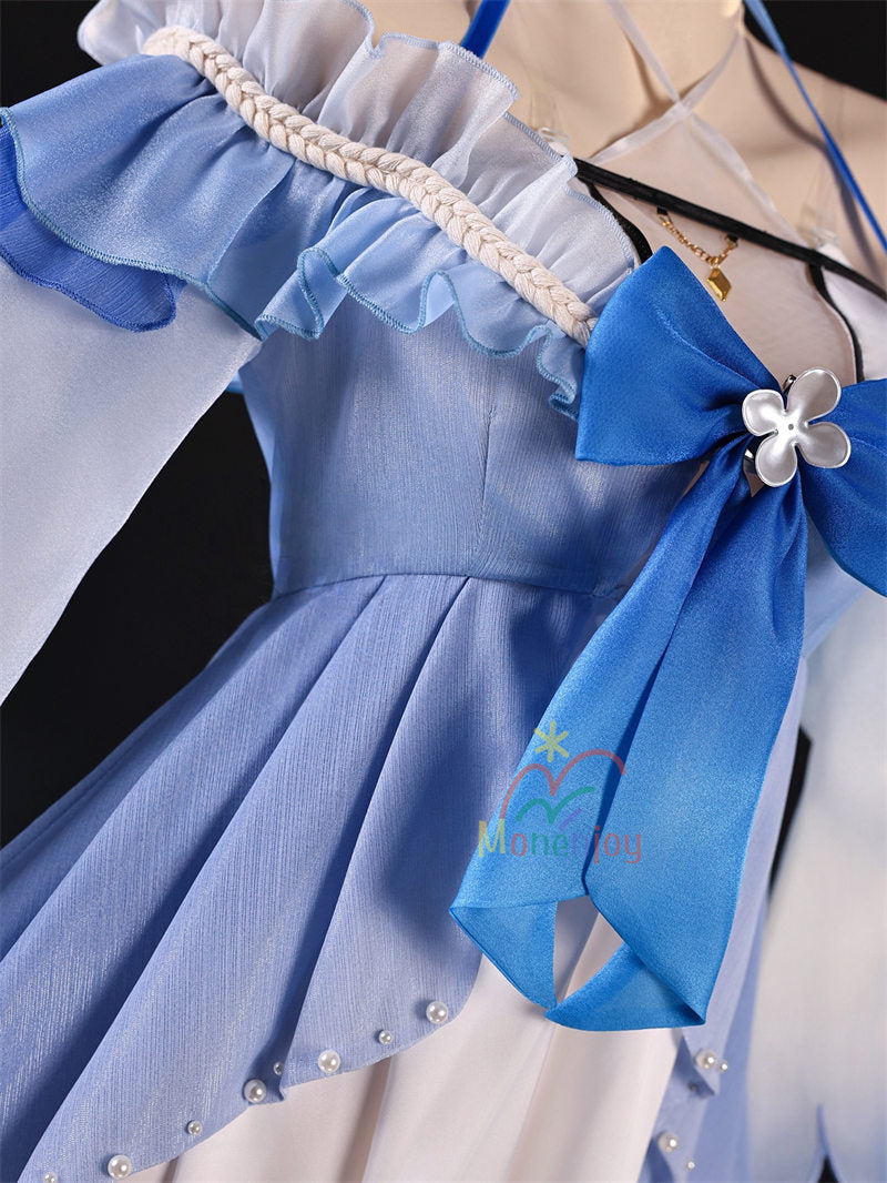 Monenjoy　鳴潮　カルテジア　水着　コスプレ衣装　フルールドリス　コスチューム　髪飾り付　イベント