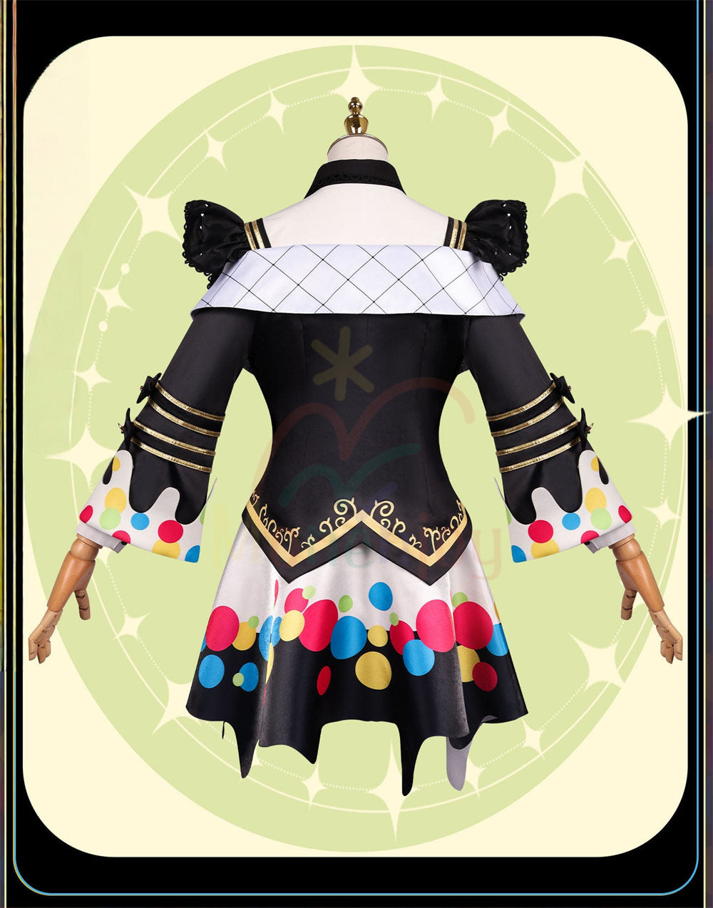 Monenjoy 魔法少女ノ魔女裁判 城ケ崎 ノア 　コスプレ衣装　プリント印刷　仮装　まのさば　コスチューム　イベント　 MONENJOY