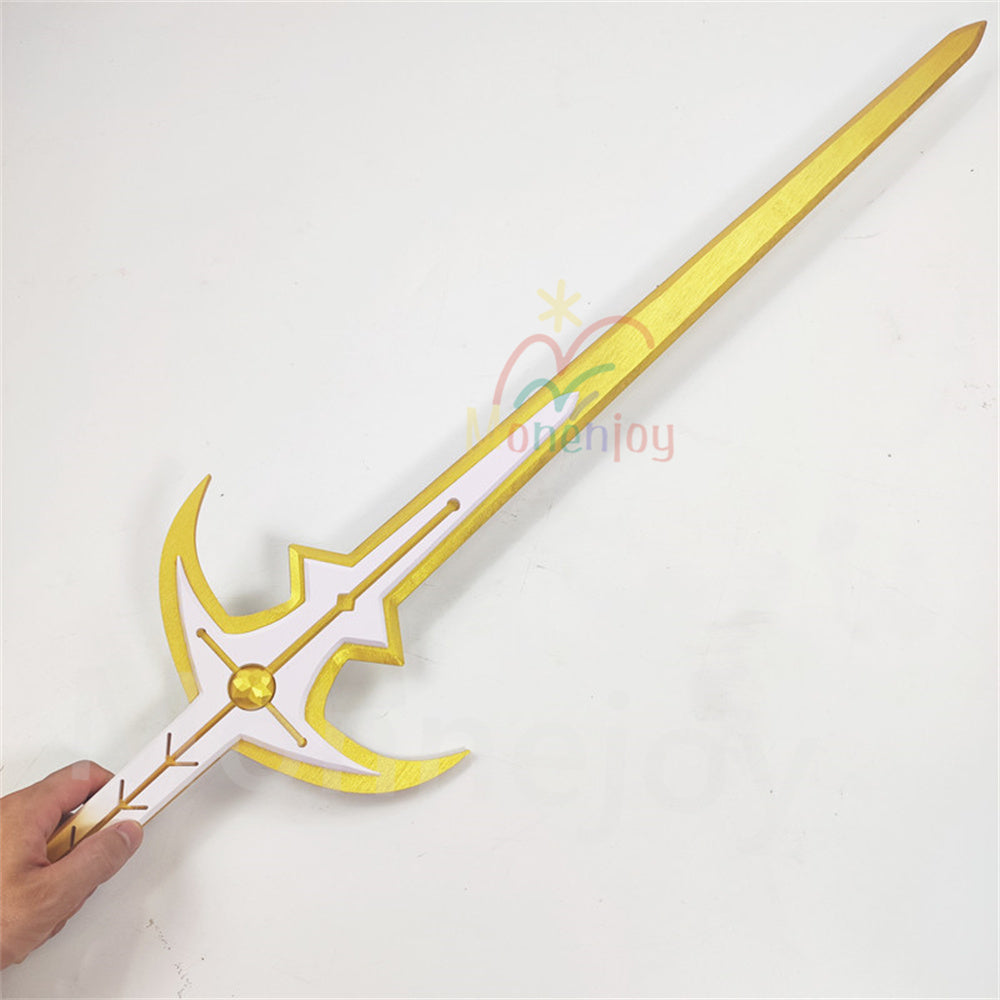 Monenjoy　原神　げんしん 主人公 蛍空　モチーフ武器　コスプレ道具　100cm　木＋EVA材質　レプリカ　剣モデル　イベント舞台対応 MONENJOY