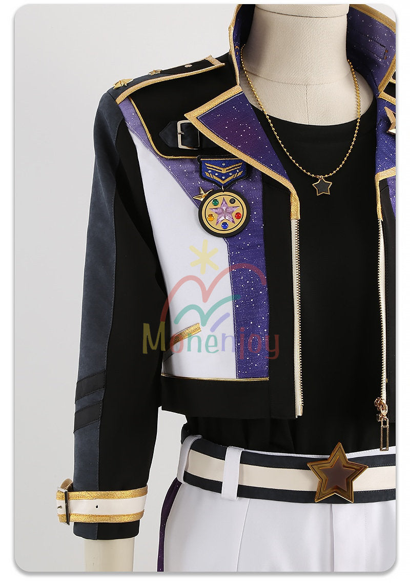 Monenjoy　あんさんぶるスターズ！！風　流星隊の新衣装　守沢千秋／流星レッド　深海奏汰／流星ブルー　南雲鉄虎／流星ブラック　高峯翠／流星グリーン　仙石忍／流星イエロー　隊服　ユニフォーム