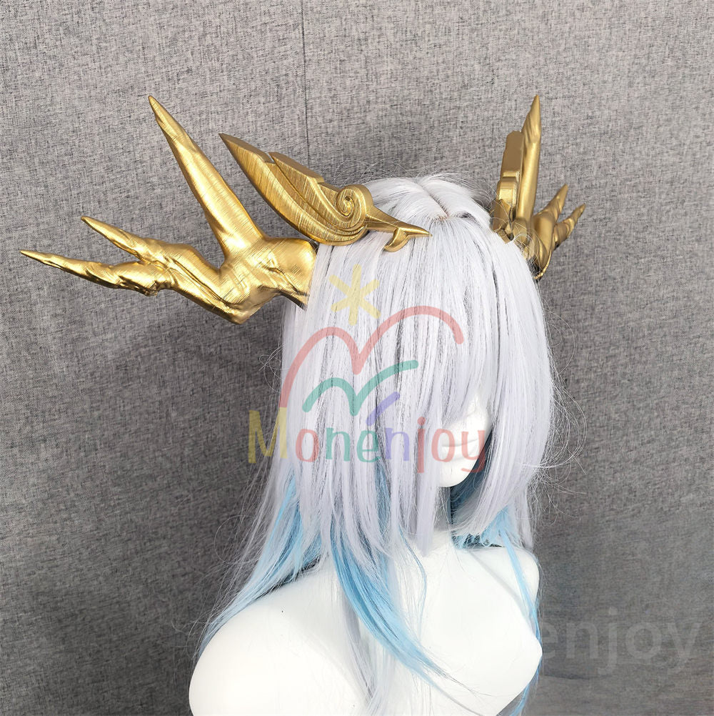 Monenjoy　アークナイツ 音律聯覚2026 司霆レイズ コスプレ道具　角　剣モデル　Leizi the Thunderbringer　イベント舞台対応 MONENJOY