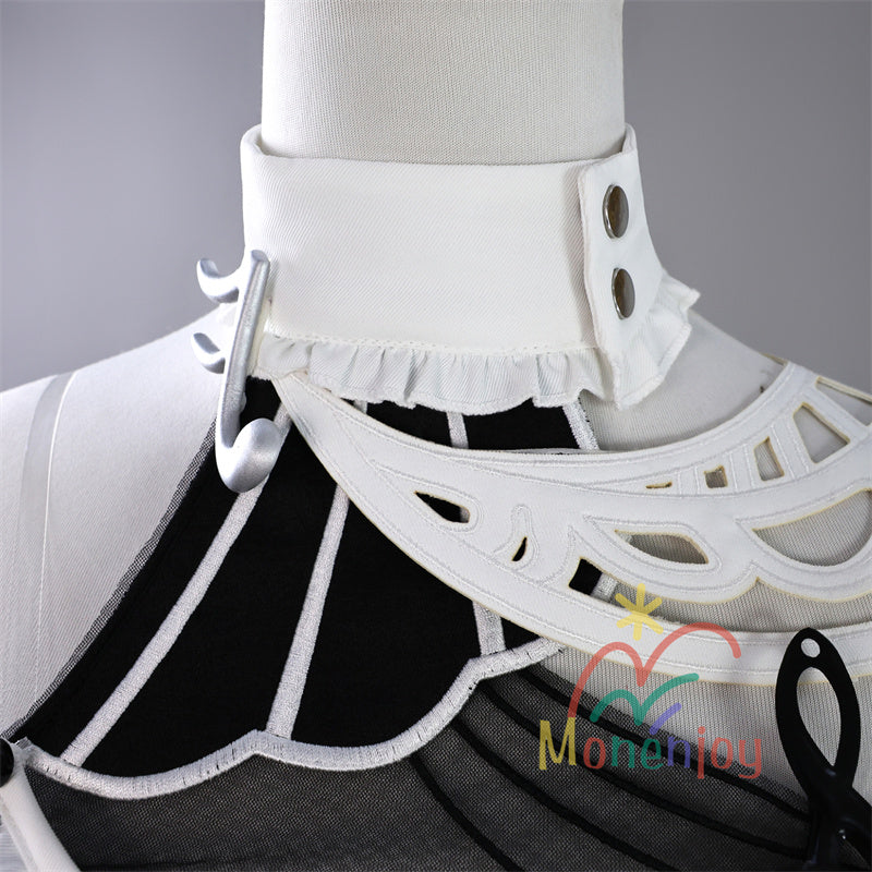 Monenjoy　鳴潮　フローヴァ　白色　洋服　ワンピース　コスプレ衣装　ワンピース　礼服　コスチューム　イベント