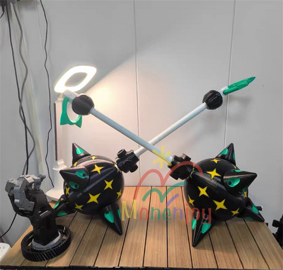 Monenjoy　ゼンゼロ　南宮羽 モーニングスター　モチーフ武器　100cm　Petg材質　1Kg　コスプレ道具　武器モデル　PLA材質　 なんぐうゆう　妄想エンジェル MONENJOY