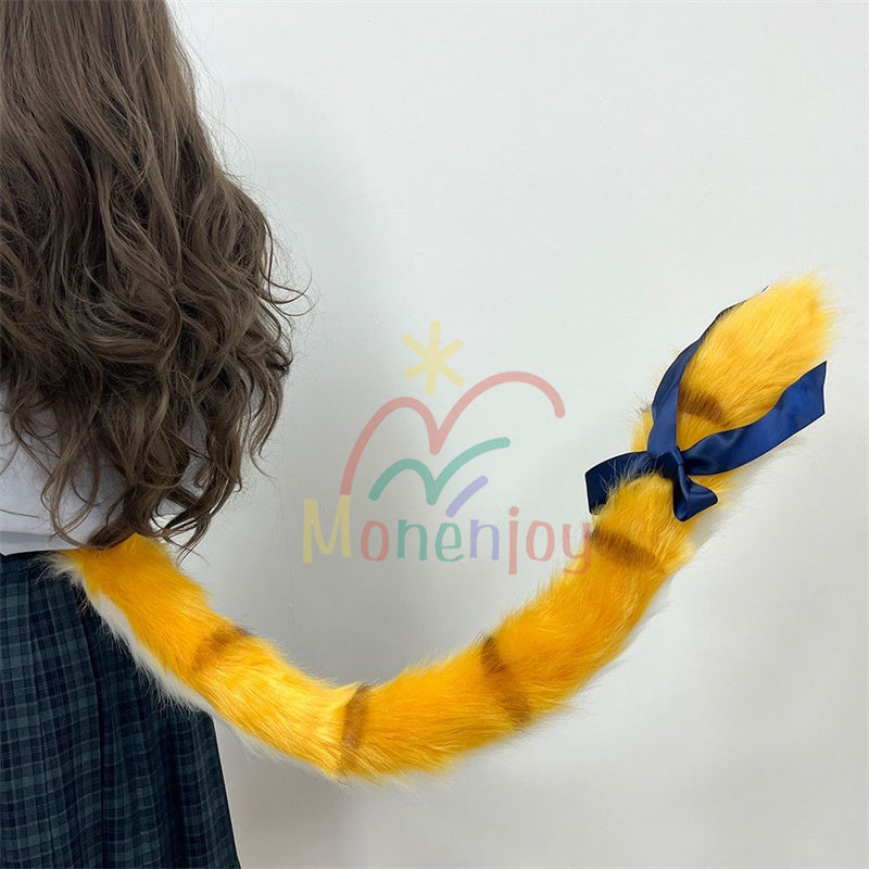 Monenjoy　ゼンレゼンレスゾーンゼロ　フーフー　耳飾り　虎尻尾　コスプレ衣装　橘福福　ロリータ風　ゼンゼロ／ZZZ　イベントGS1435