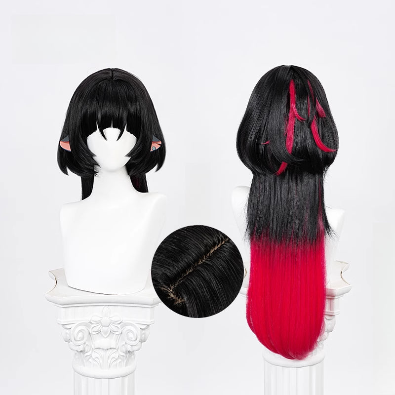 Monenjoy　ゼンレスゾーンゼロ　ジェーン・ドゥ　ウィッグ　カツラ 特務捜査班 　コスプレ道具　｜ゼンゼロ/ZZZ - Monenjoy