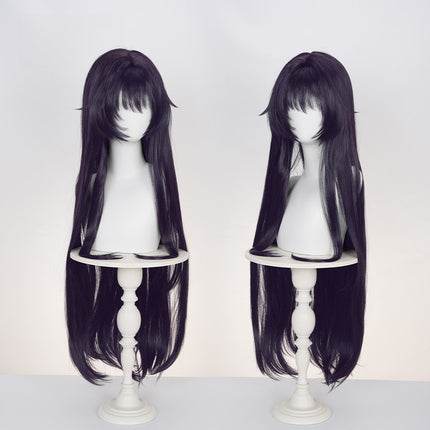 Monenjoy The Fragrant Flower Blooms with Dignity Kaoruko Waguri Cosplay 100cm Wig Wig Kaoruko Waguri Wig Private Kikyo Gakuen Girls' High School 