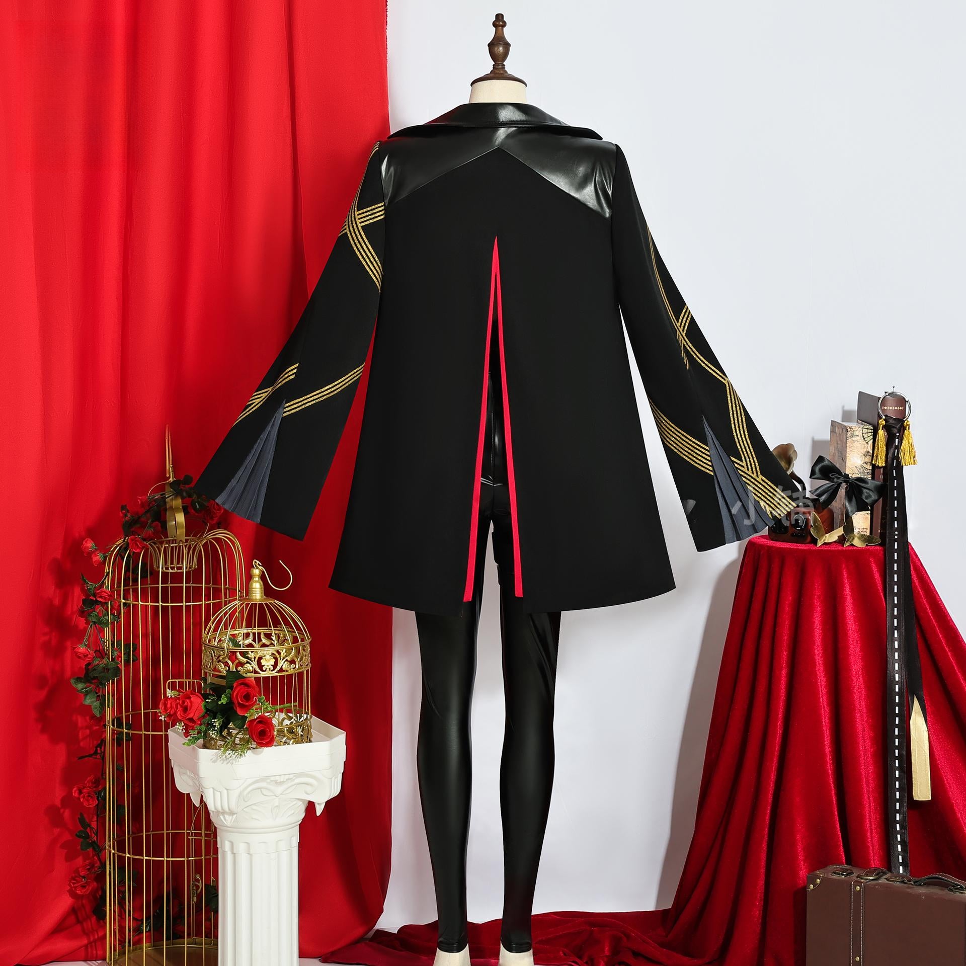 Monenjoy ゼンゼロ イヴリンコスプレ衣装　髪飾り　ジャケット　髪飾セット付き 全アクセサリー付 ゼンレスゾーンゼロ　コスチューム　ハロウィン　イベント　仮装　 - Monenjoy