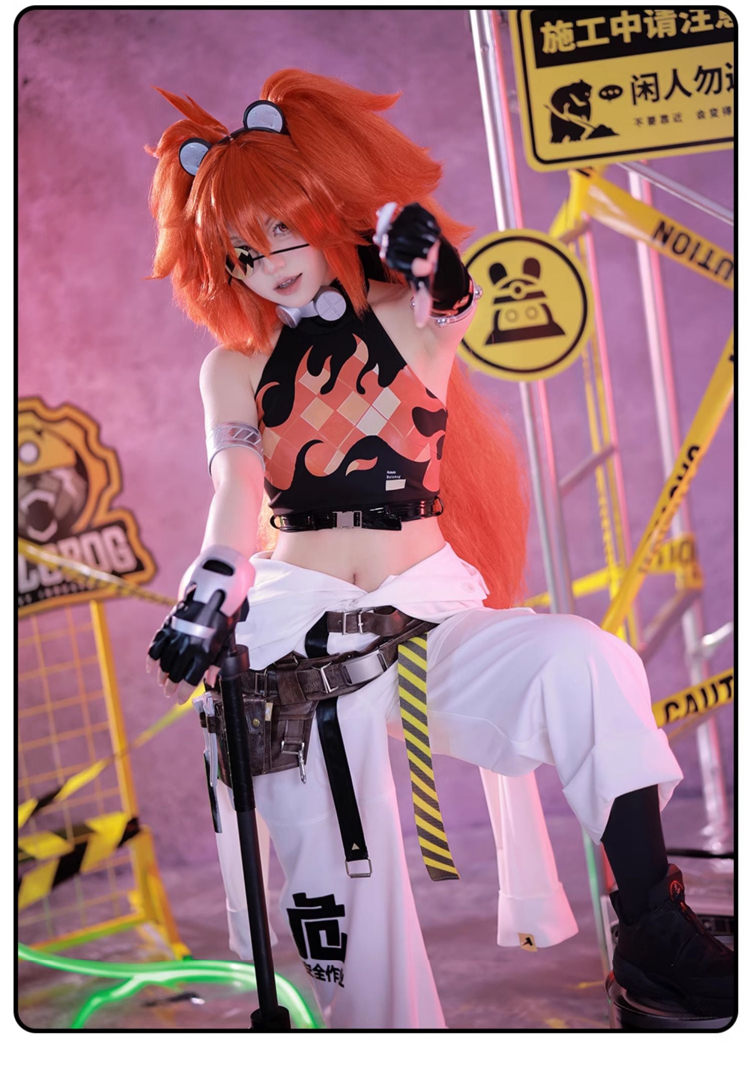 Monenjoy　ゼンゼロ　白祇重工　クレタ・ベロボーグ コスチューム　衣装　可愛い　女の子　ゼンゼロ/ZZZ　コスプレ　撮影衣装　コス　COS　演出　花火祭　ハロウィン　イベント　変装　学園祭 - Monenjoy