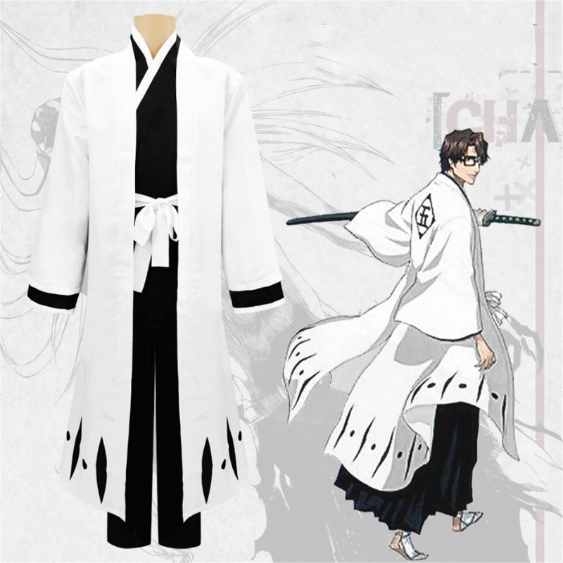 Monenjoy Shinigami Kurosaki Ichigo Death Costume Gotei 13 Cosplay Costume Gotei 13 Event BLEACH Thousand-Year Blood War Arc Costume