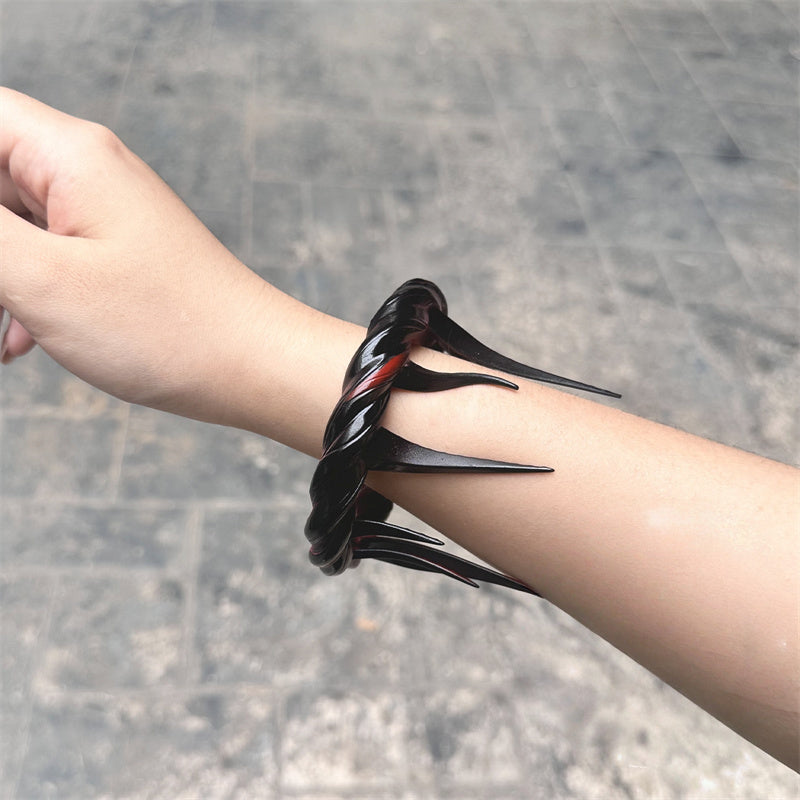 Monenjoy 鳴潮　ツバキ　腕飾り　ブレスレット　アームレット　コスプレ道具　めいちょう　アクセサリー　PLA材質と樹脂製「gsdj001」