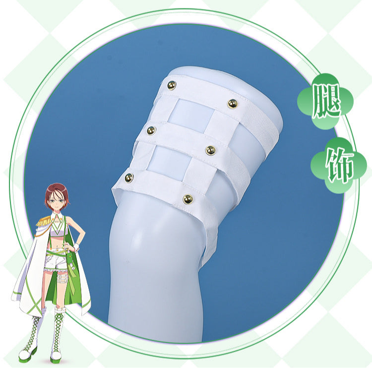 Monenjoy　前橋ウィッチーズ　北原 キョウカ　コスプレ衣装　緑色　ライブ服　舞台服　演出服　