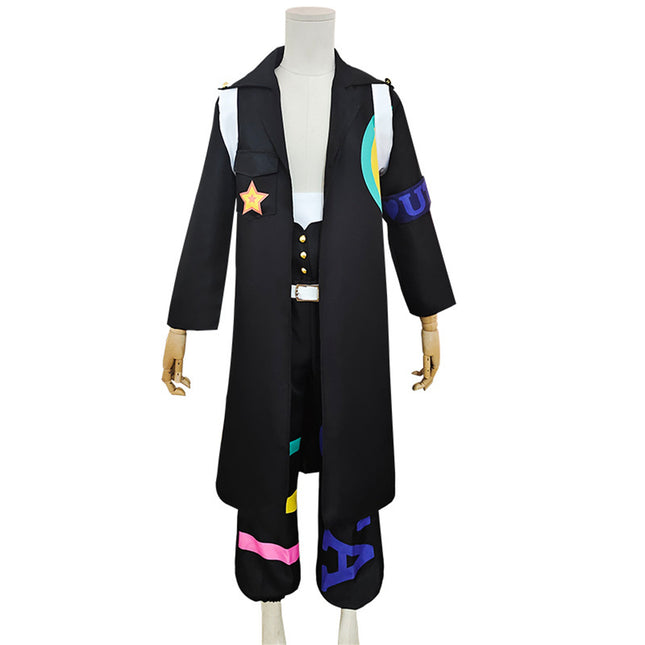 Monenjoy ONEPIECE バルトロメオ　麦わら大船団 海賊団 衣装 ユニフォーム　礼服　コスチューム　少年漫画　COS　ハロウィン　舞台衣装　学園祭　クリスマス　イベント - Monenjoy