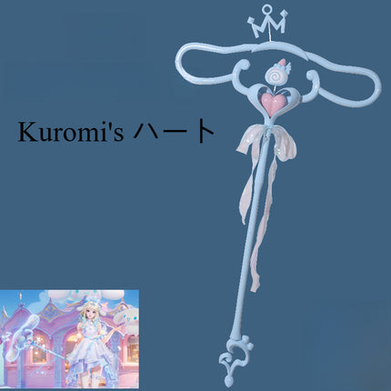 Monenjoy オナー・オブ・キングス  Cinnamoroll’s ドリーム Kuromi's ハート 瑶 コスプレ道具　150cm　武器モデル　よう Yaria　法杖　
