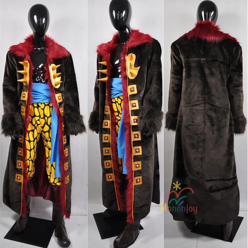 Monenjoy ONE PIECE  ユースタス・キッド　コスプレ衣装　キッド海賊団船長  コスチューム　キャプテン”キッド  Eustass Kid 仮装　オーダーメイド対応