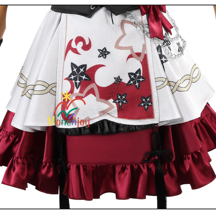 Monenjoy 鳴潮　西湖 コラボ　ツバキ コスプレ衣装　ワンピース　ロリータ　かわいい　 - Monenjoy