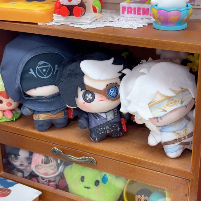 第五人格 占い師 ノワール  ぬいぐるみ  10cm キーホルダー 【SSR】ホワイト綿人形 第五人格/IdentityV  ボロの衣装 イライ・クラーク ふわふわ 同人グッズ 非公式グッズ