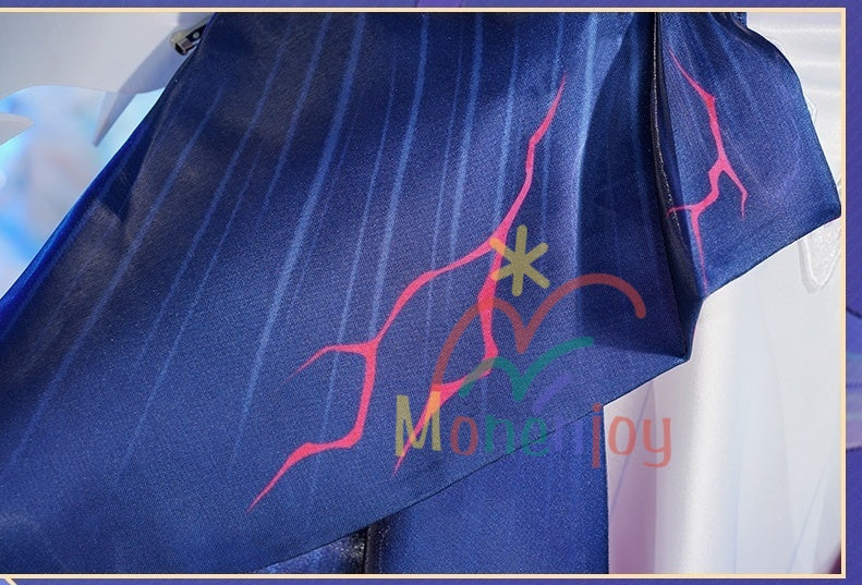 Monenjoy 崩壊スターレイル　セイレンス　Hysilens 女騎士 オンパロス シューズカバー付　3d樹脂髪飾り　コスプレ衣装 プロ仕様