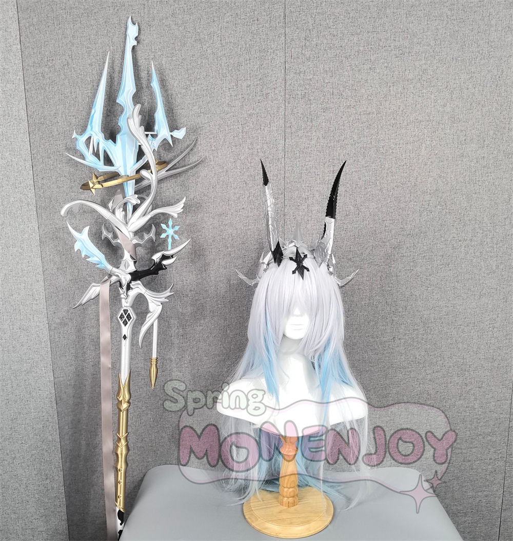 Monenjoy　アークナイツ　ネクラス　長柄武器モデル　晶化の信念 コスプレ道具　イベント　死芒 Necrass　レプリカ　音律聯覚特別モデル イベント舞台対応 Monenjoy