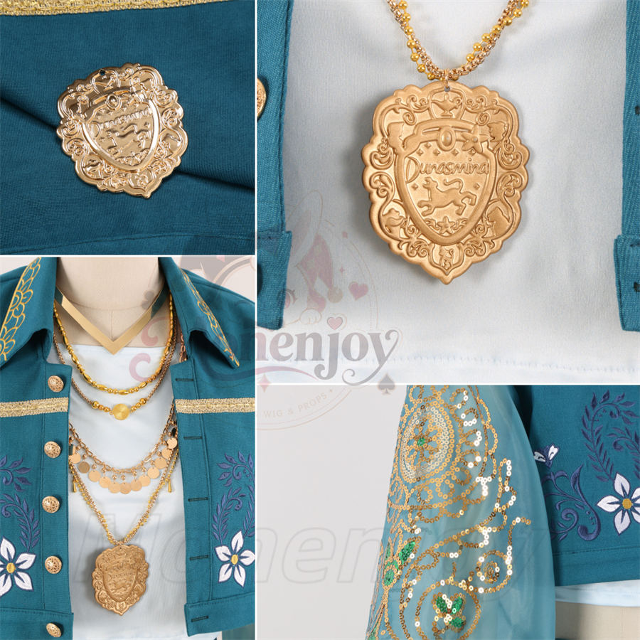 Monenjoy ツイステ デュナミーナ寮 ミナジール・ティラージャ コスプレ衣装｜Disney Twisted-Wonderland イヤリング付き 高品質コスチューム Monenjoy