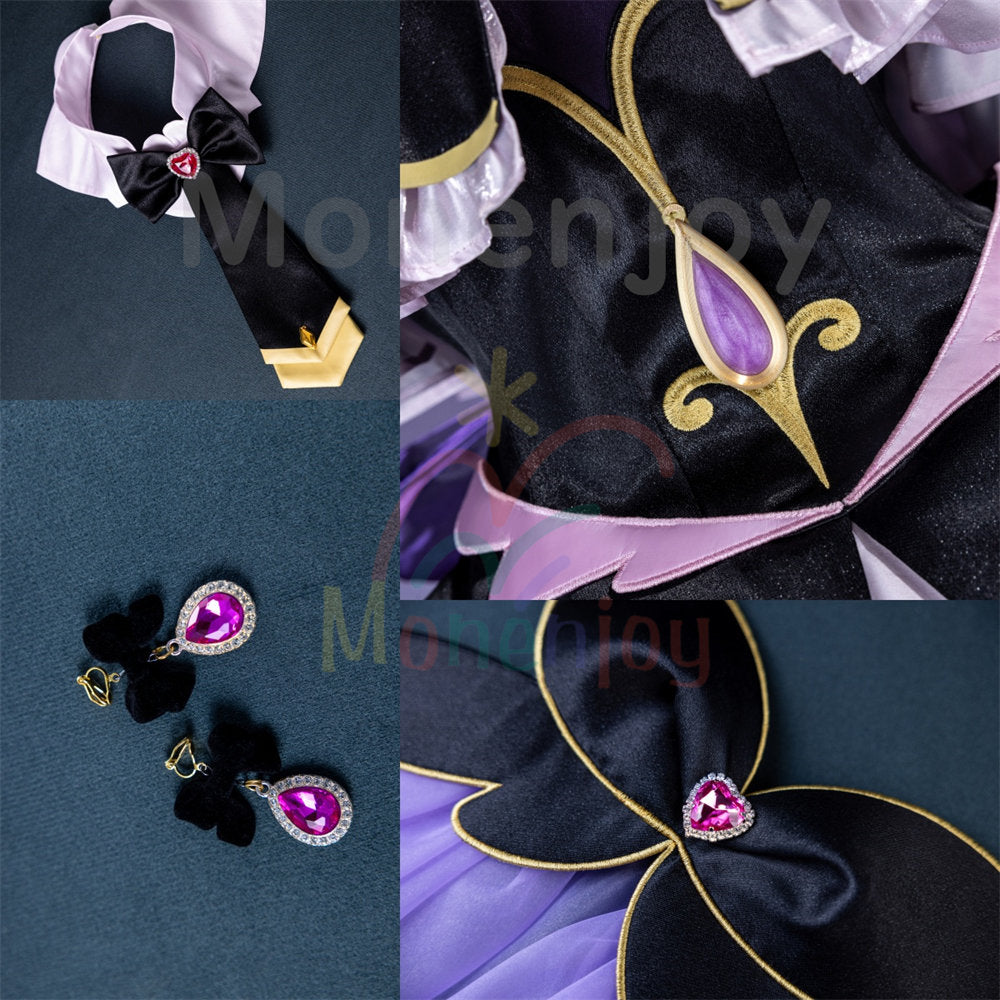 コスプレ衣装　キュアアルカナシャドウ　森亜るるか　名探偵プリキュア　私服　ロリ服 森亜るるか キュアアルカナ・シャドウ コスプレ衣装 名探偵プリキュア