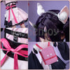 Monenjoy　超かぐや姫 駒沢 乃依 コスプレ衣装　こまざわ のい 　ゴスロリ風　Black onyXのメンバー　コスチューム　鞄追加対応 MONENJOY