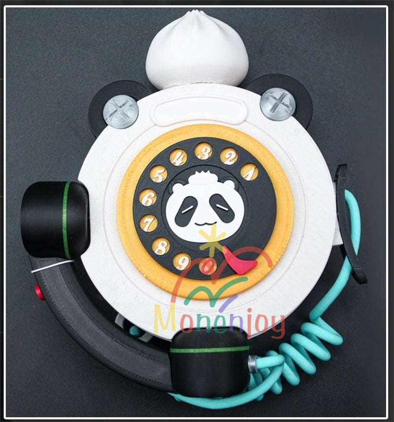 Monenjoy　ゼンゼロ ダイアリン　コスプレ　クランプスの黒枝　コスチューム　ハロウィンコスチューム セット（電話機小道具＋イヤリング＋ヘアアクセ付き）