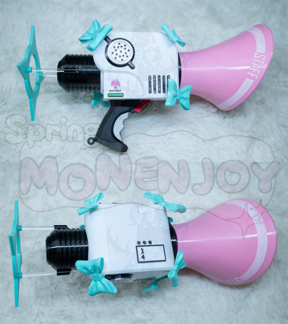 ゼンレスゾーンゼロ 千夏 コスプレ マイクと靴 Monenjoy ゼンゼロ 千夏 マイク PLa材質 40cm コスプレ道具 イベント