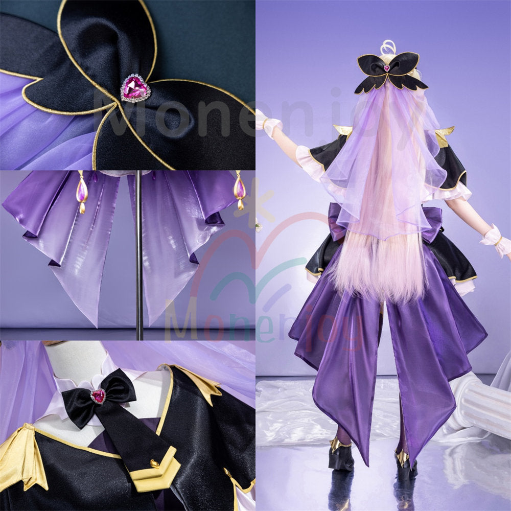 Monenjoy 名探偵プリキュア！ 森亜 るるか コスプレ衣装 たんプリ