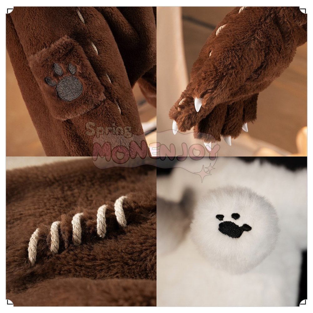 Monenjoy　IdentityV　傭兵　BROWN　SSR衣装　コスプレ衣装　 アイデンティティ5　第五人格　 コスチューム　鞄付　舞台服 MONENJOY
