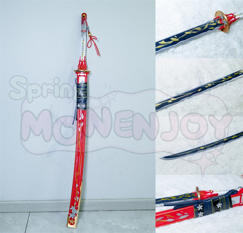 Monenjoy　鳴潮　緋雪　 灼霜　 モチーフ武器　コスプレ道具　113cm　Pla材質　剣モデル　ひゆき　灼霜　イベント舞台対応