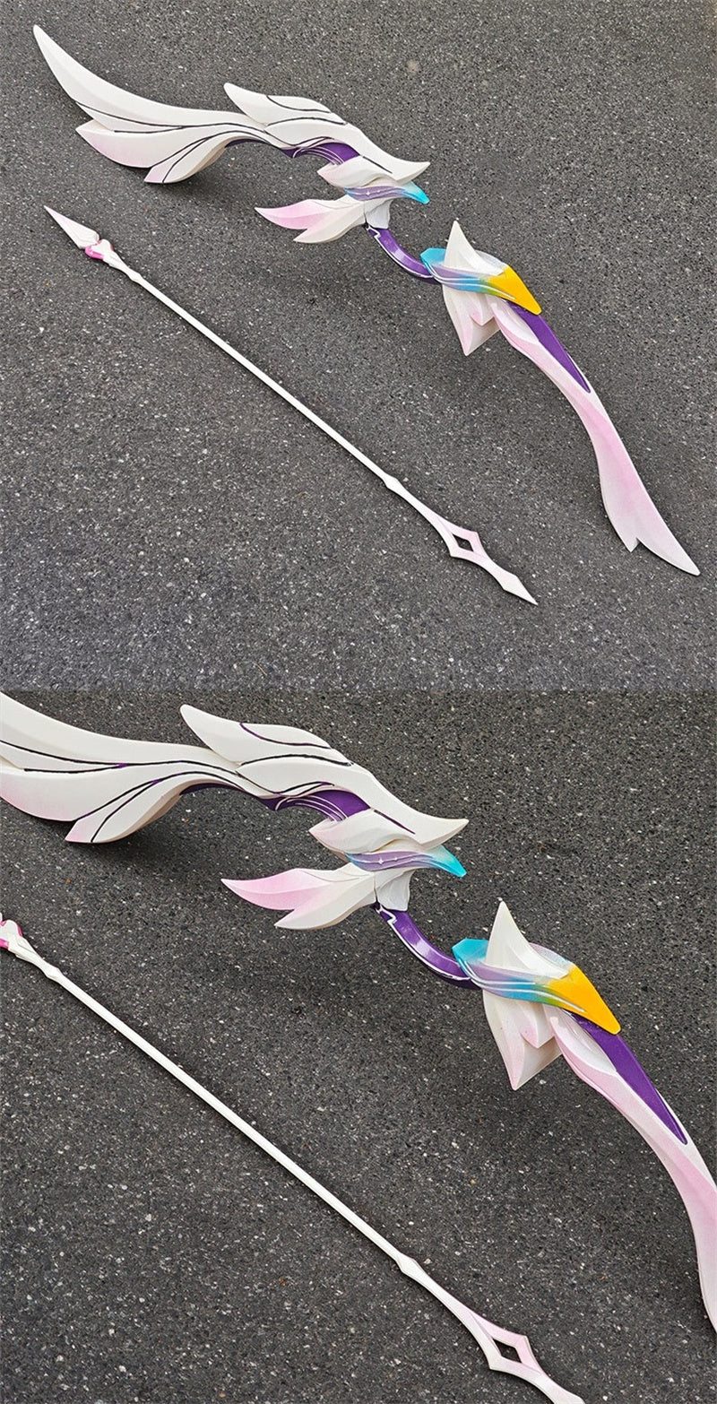 Monenjoy 崩壊スターレイル キュレネ モチーフ武器　弓セット 120cm PU製 コスプレ武器 プロップ  コスプレ道具