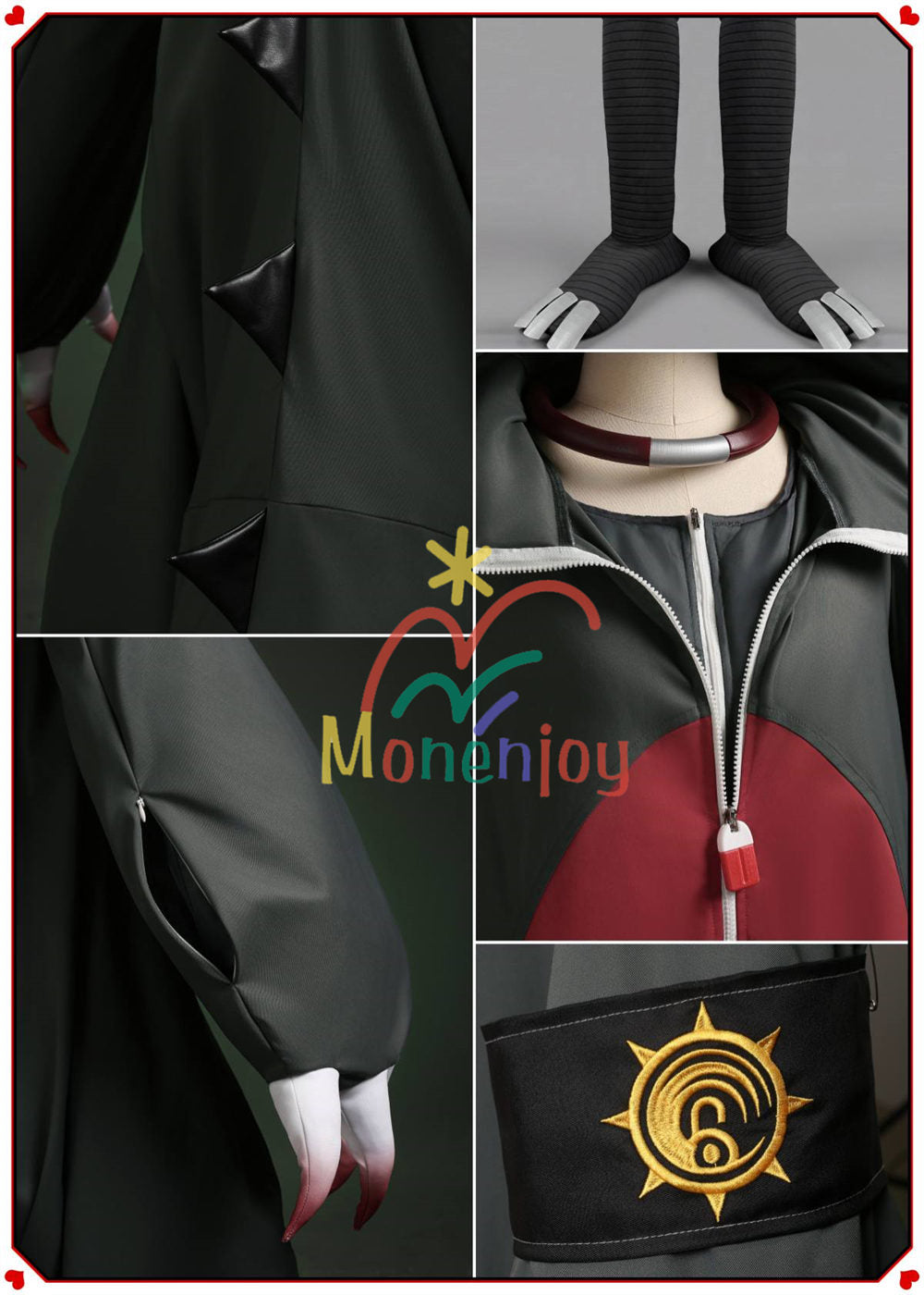 Monenjoy　ガチアクタ GACHIAKUTA　ギータ　コスプレ衣装　怪獣服　獣靴付　3dプリント　コスチューム　 MONENJOY