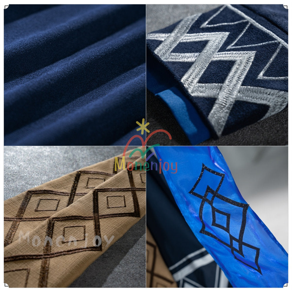 Monenjoy　アークナイツ　 聖聆プラマニクス　コスプレ衣装　聆初雪 Pramanix the Prerita　コスチューム　耳＋尻尾追加対応 MONENJOY