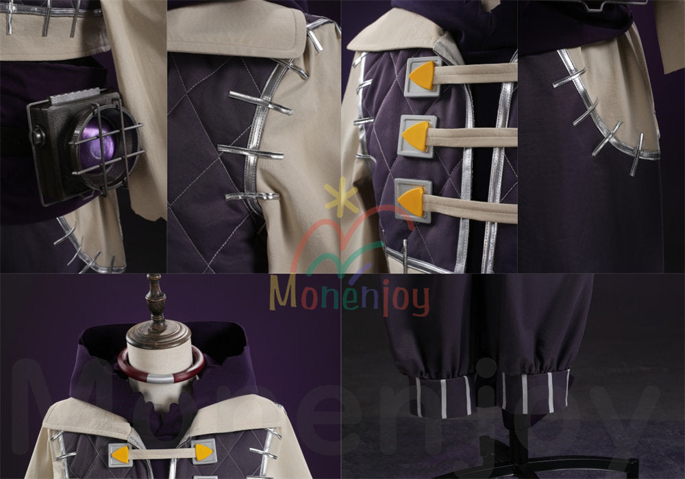 Monenjoy　ガチアクタ　ジャバー・ウォンガー コスプレ衣装　 Jabber Wongar　発光道具追加対応　イベント　舞台服　イベント　ハロウィン MONENJOY