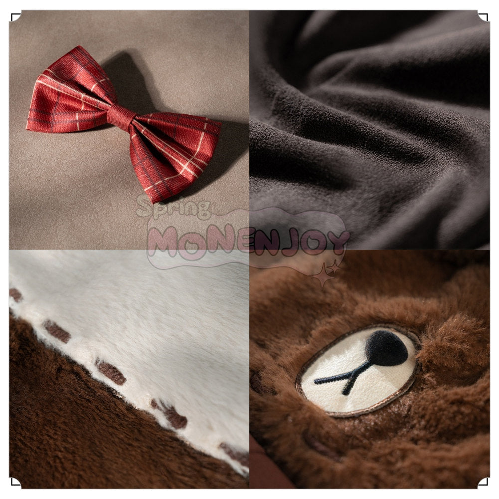 Monenjoy　IdentityV　傭兵　BROWN　SSR衣装　コスプレ衣装　 アイデンティティ5　第五人格　 コスチューム　鞄付　舞台服 MONENJOY