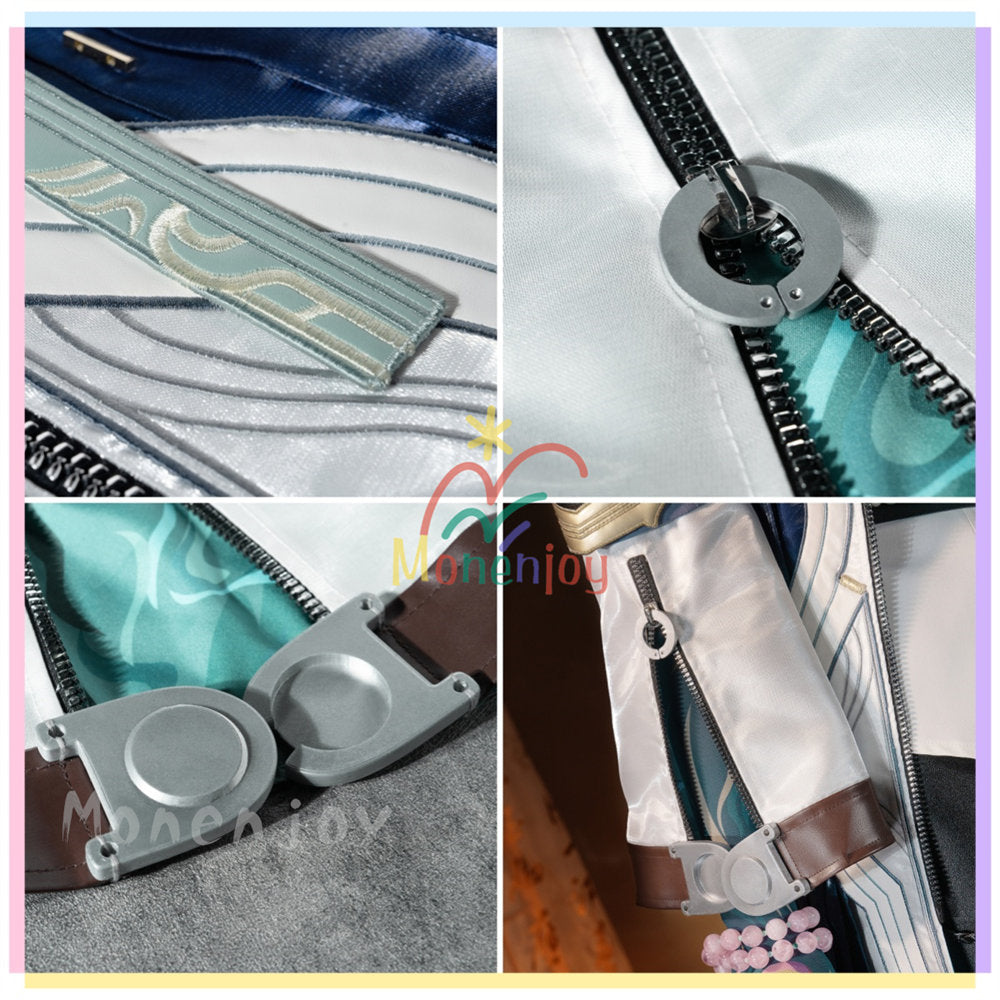 Monenjoy アークナイツ　易 　コスプレ衣装　易くん　コスチューム　イベント　アクナイ　3d樹脂製パーツ　舞台服 MONENJOY