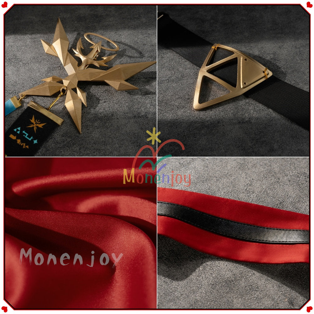 Monenjoy　アークナイツ 聖約イグゼキュター　 コスプレ衣装　光輪付　イベント　仮装　おもちゃ　ハロウィン　 MONENJOY