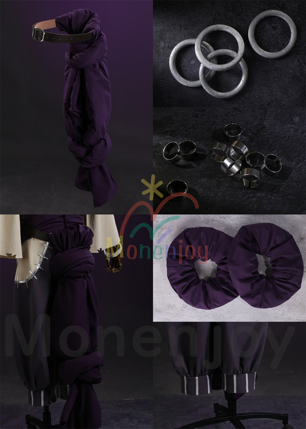 Monenjoy　ガチアクタ　ジャバー・ウォンガー コスプレ衣装　 Jabber Wongar　発光道具追加対応　イベント　舞台服　イベント　ハロウィン MONENJOY