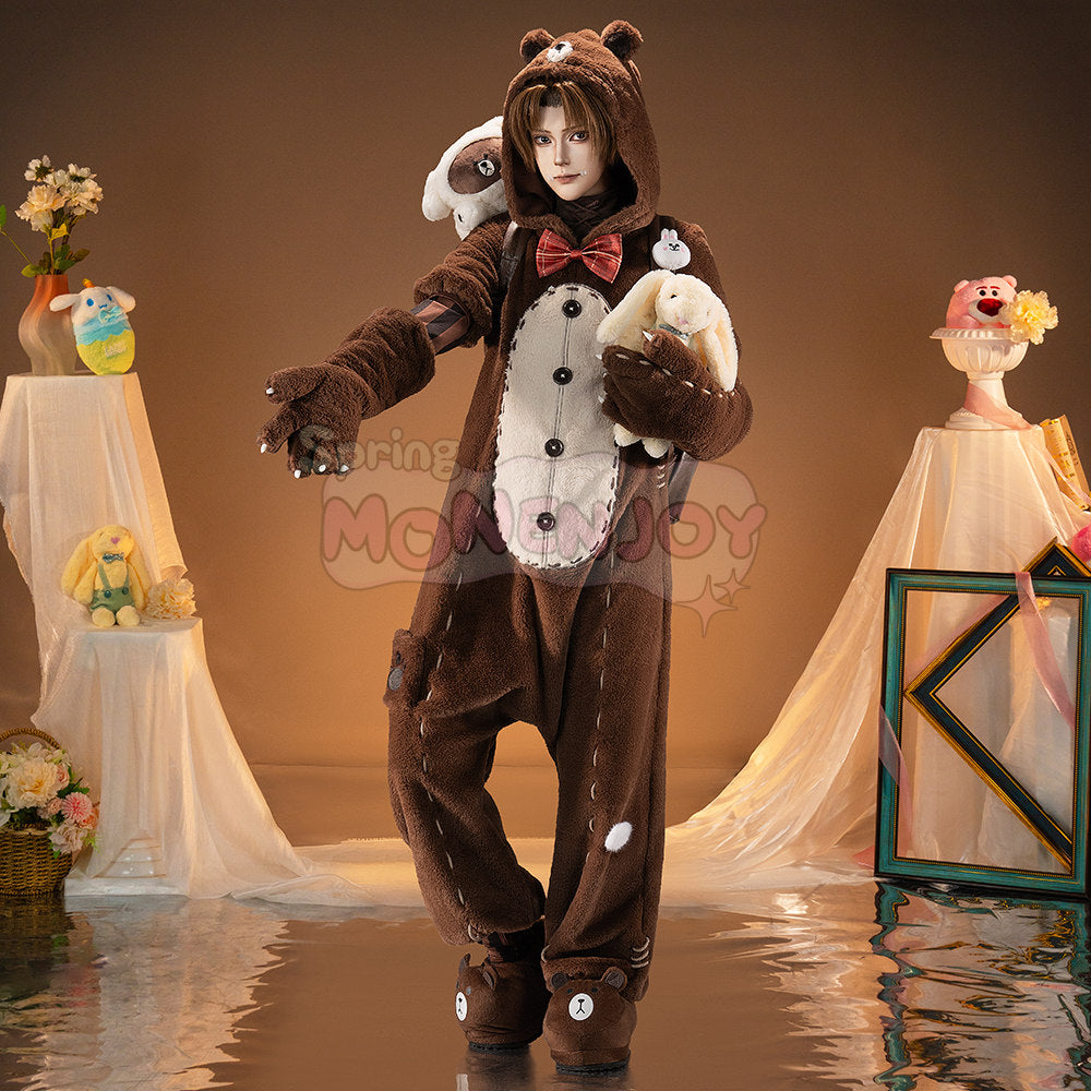 Monenjoy　IdentityV　傭兵　BROWN　SSR衣装　コスプレ衣装　 アイデンティティ5　第五人格　 コスチューム　鞄付　舞台服 MONENJOY