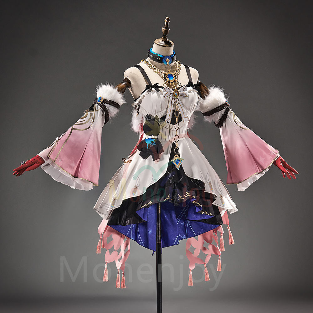 Monenjoy　鳴潮 ダーニャ コスプレ衣装　3d樹脂製パーツ　ドレス　コスチューム　舞台服 MONENJOY