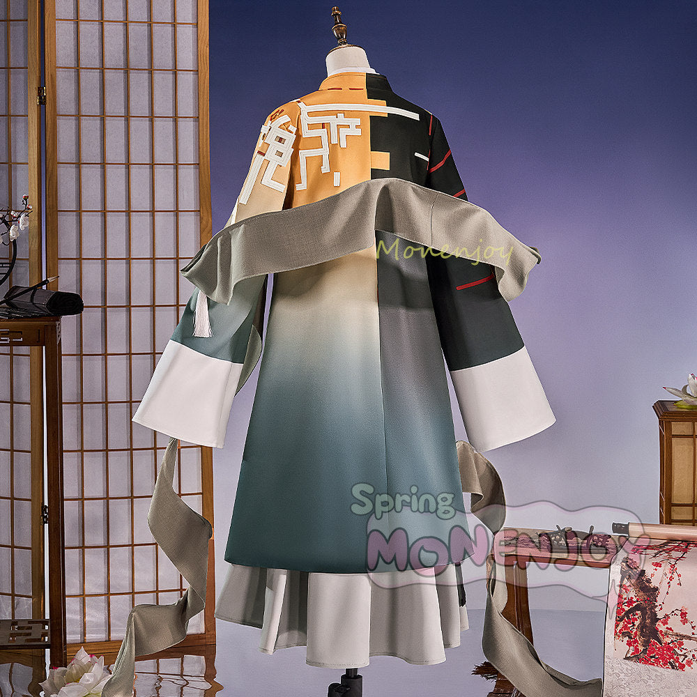 Monenjoy　Arknights アークナイツ ジエ 颉 　コスプレ衣装　Jie明日方舟 　명일방주 　イベント　角付　コスチューム MONENJOY