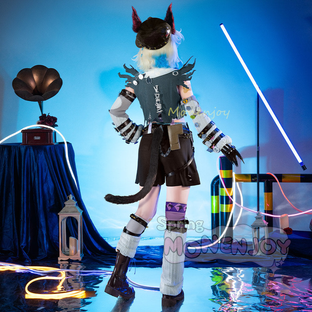 Monenjoy　IdentityV　第五人格 幻灯師　コスプレ衣装　フラバルー　UR衣装　アマンダ・ゲイティス　コスチューム　帽子＋尻尾追加対応　イベント MONENJOY